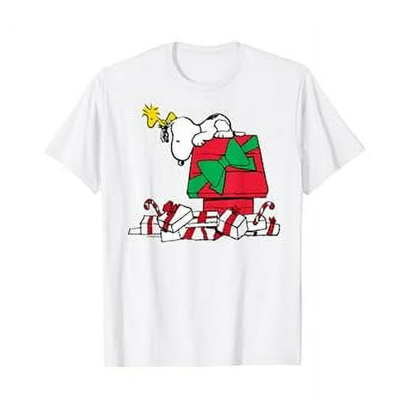Gildan Cartoon Pe@Nut Wudstock Presents Full Of Gifts Hot Trending T-Shirt Unisex S To 5Xl