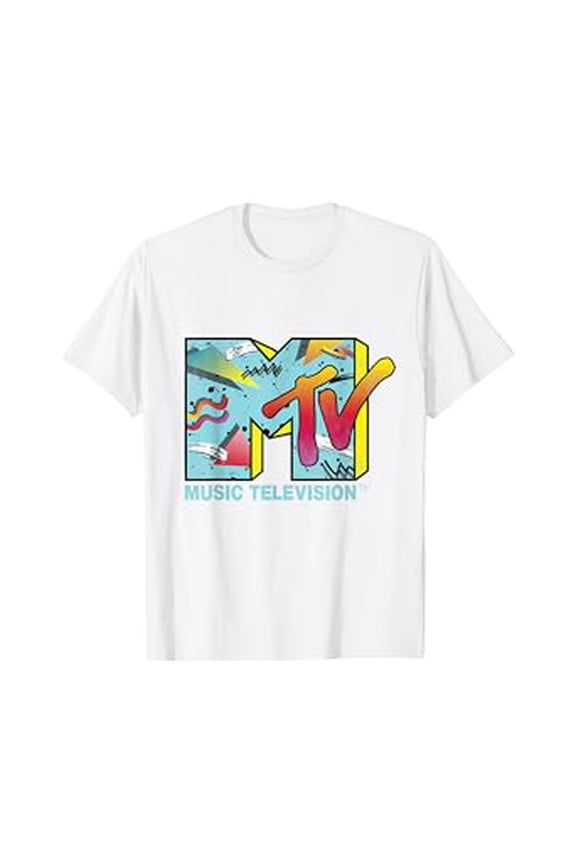 Classic Mtv Logo 80S Print Design T- Shirts Hot Trending T-Shirt Unisex S To 5Xl