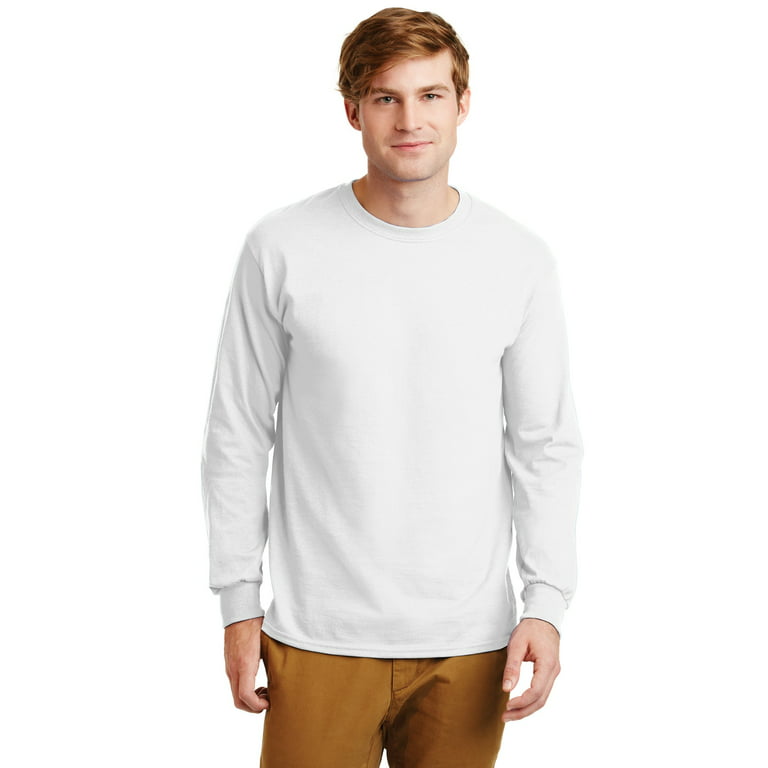 GILDAN Brand Blank T-Shirt Men Short Sleeve Tshirts Solid 100% Cotton Homme  Tee Shirt 3XL Summer Men Clothings Plus Size