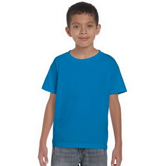 Gildan Cotton Boys' Sapphire Cotton/Polyester T-shirt XL (18-22)