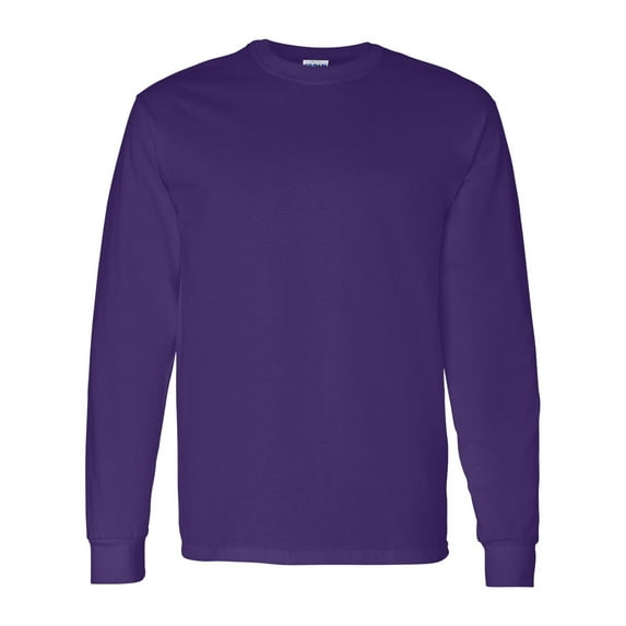 Gildan Cotton Long Sleeve T-Shirt for Men Size up to 3XL