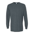thumbnail image 1 of Gildan Cotton Long Sleeve T-Shirt for Men Size up to 3XL, 1 of 6