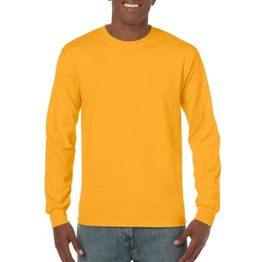 Gildan Cotton Long Sleeve T-Shirt for Men