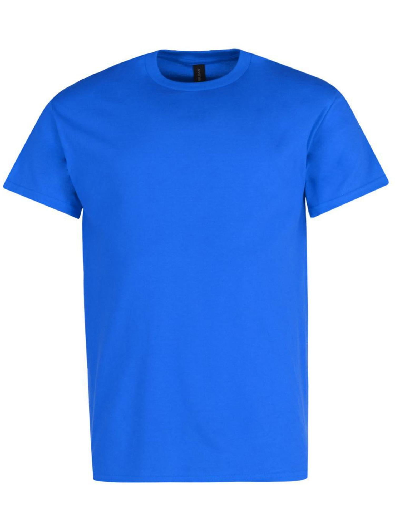 Gildan Crew Neck Cotton T Shirt (Men) - Walmart.com