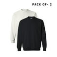 thumbnail image 1 of Gildan Crewneck Assorted Sweatshirt in Bulk, Pack 2 | Men, Women 4XL Size Casual Long Sleeve Mix Color Fleece Feel Sweatshirt, 50/50 Cotton/Polyester, 1 of 5