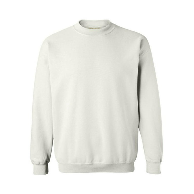 Gildan Crewneck Sweatshirt Unisex Sweatshirts Basic Casual Sweatshirts for  Women Men\'s Fleece Crewneck Sweatshirt Long Sleeve Plain Sweatshirt