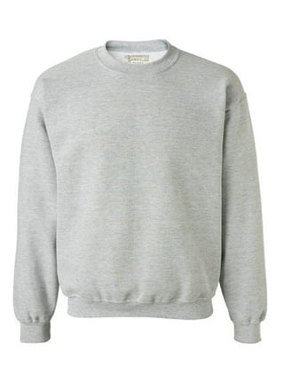 Gray crew neck sweater sale