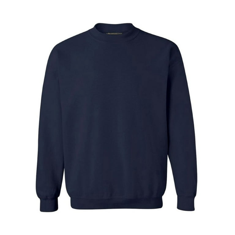 Gildan Crewneck Sweatshirt Unisex Sweatshirts Basic Casual Sweatshirts for Women Men s Fleece Crewneck Sweatshirt Long Sleeve Plain Sweatshirt Walmart