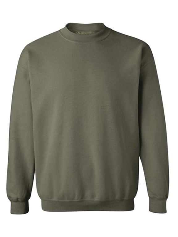 Crewneck Sweatshirt Unisex Sweatshirts Basic Casual Sweatshirts for Women Men's Fleece Crewneck Sweatshirt Long Sleeve Plain Sweatshirt