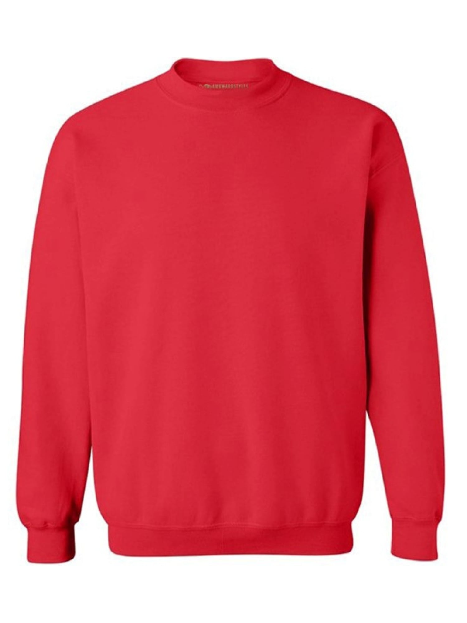 Gildan Crewneck Sweatshirt Unisex Sweatshirts Basic Casual Sweatshirts for  Women Men's Fleece Crewneck Sweatshirt Long Sleeve Plain Sweatshirt 