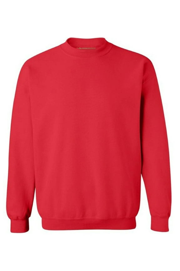 Crewneck Sweatshirt Unisex Sweatshirts Basic Casual Sweatshirts for Women Men's Fleece Crewneck Sweatshirt Long Sleeve Plain Sweatshirt