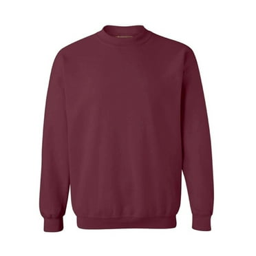 Gildan Crewneck Sweatshirt Unisex Sweatshirts Basic Casual Sweatshirts for Women Men's Fleece Crewneck Sweatshirt Long Sleeve Plain Sweatshirt
