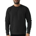 thumbnail image 1 of Gildan Men's Heavy Blend Fleece Crewneck Sweatshirt Pullover Fleece in Black up to Size XL, 1 of 5
