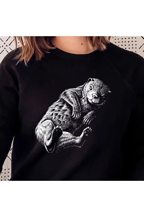 Cute Otter Shirt, Otter Lover Shirt, Sea Otter Gifts Shirt, Animal Lover Shirt, Otter Print Shirt, Otter Birthday Gift Shirt, Otter Clothes Gift for Men Women Unisex Tee