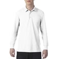 thumbnail image 1 of Gildan Double Pique L/S White, 1 of 2
