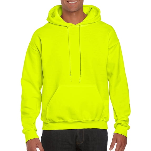 Gildan Dry Blend Hood SaftyGrn