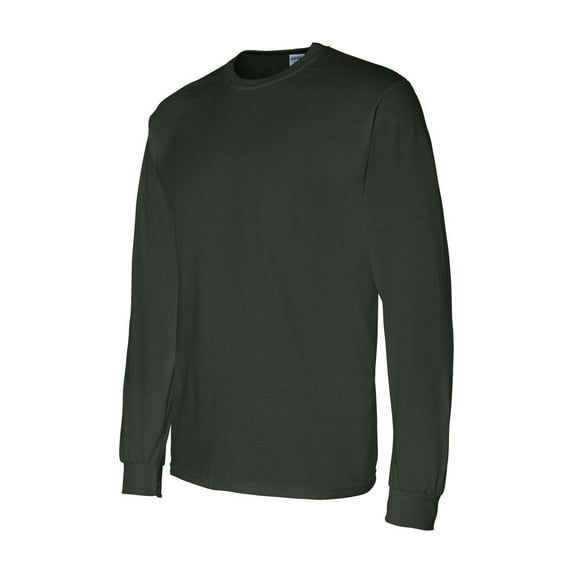 Gildan - DryBlend 50/50 Long Sleeve T-Shirt - 8400 - Forest Green - Size: M