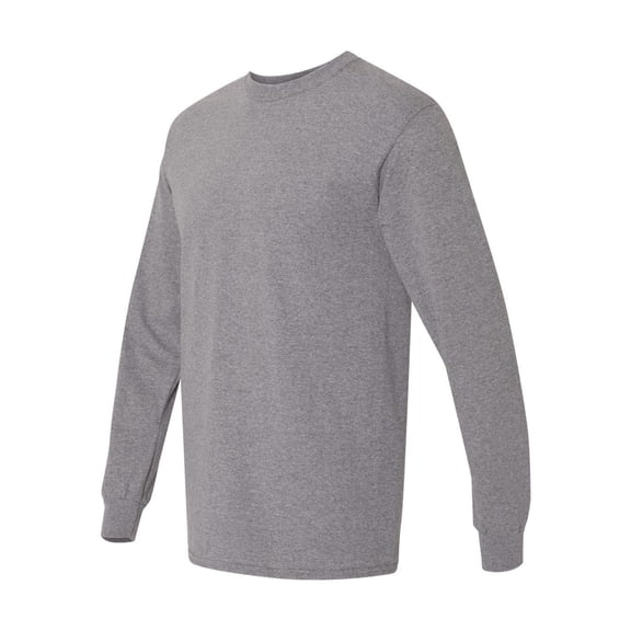 Gildan - DryBlend 50/50 Long Sleeve T-Shirt - 8400 - Graphite Heather - Size: L