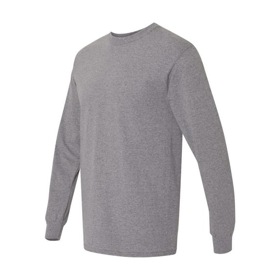 Gildan - DryBlend 50/50 Long Sleeve T-Shirt - 8400 - Graphite Heather - Size: M