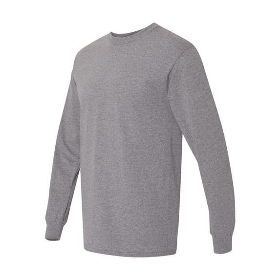 Gildan - DryBlend 50/50 Long Sleeve T-Shirt - 8400 - Graphite Heather - Size: S