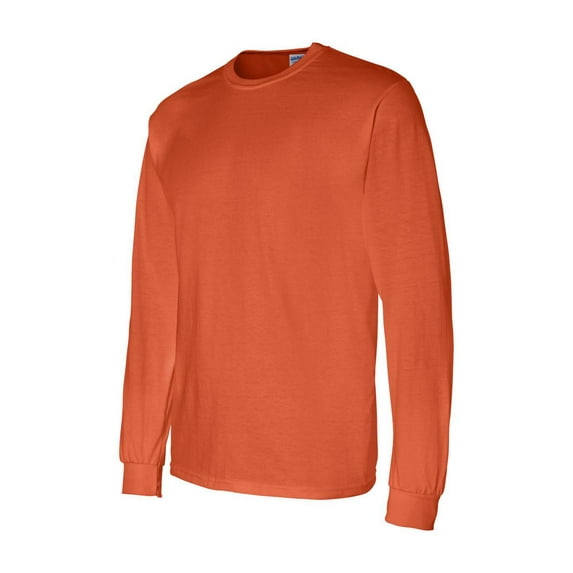 Gildan - DryBlend 50/50 Long Sleeve T-Shirt - 8400 - Orange - Size: XL