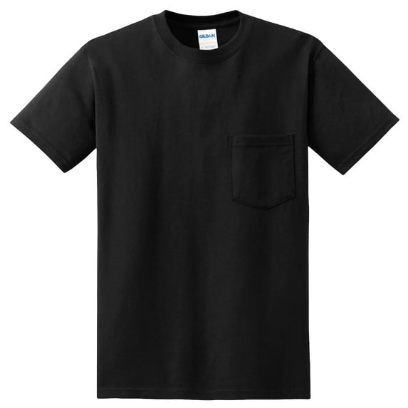 Gildan DryBlend 50 Cotton/50 DryBlend Poly Pocket T-Shirt, Pack of 5