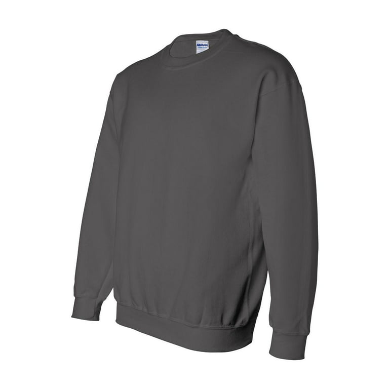 Gildan - DryBlend Crewneck Sweatshirt - 12000 - Charcoal - Size: L ...
