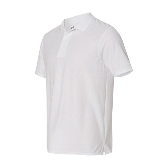Gildan - DryBlend Double Piqué Polo - 72800 - White - Size: 3XL