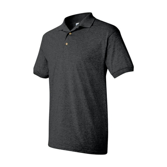 Gildan - DryBlend Jersey Polo - 8800 - Dark Heather - Size: 5XL
