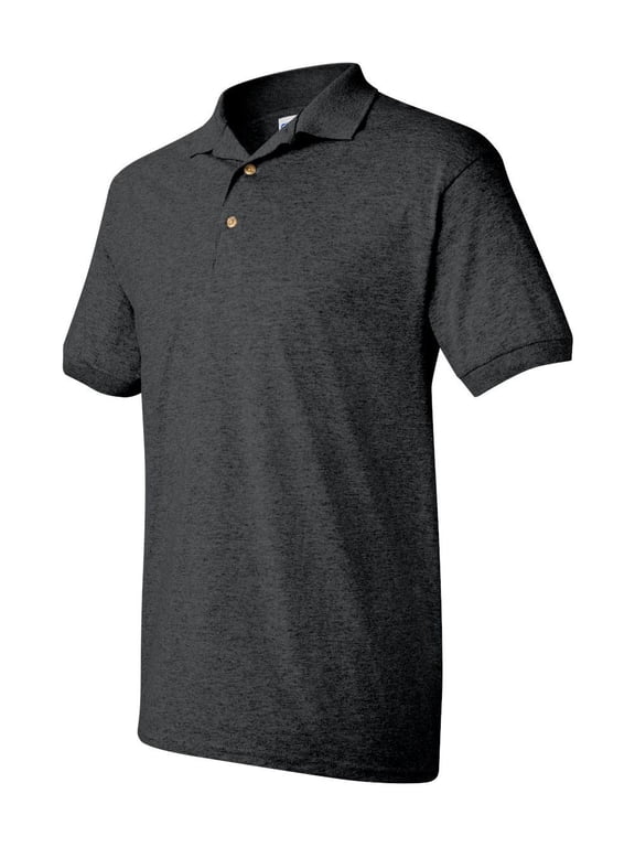 - DryBlend Jersey Polo - 8800 - Dark Heather - Size: 5XL