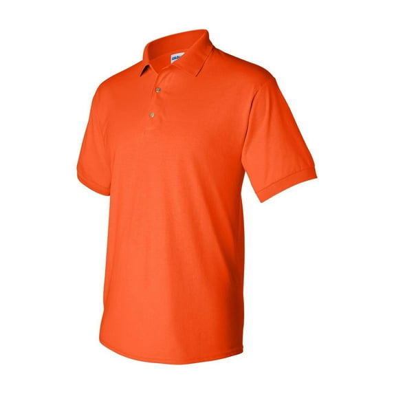 Gildan - DryBlend Jersey Polo - 8800 - Orange - Size: L