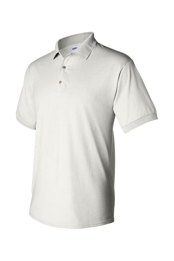 - DryBlend Jersey Polo - 8800 - White - Size: L