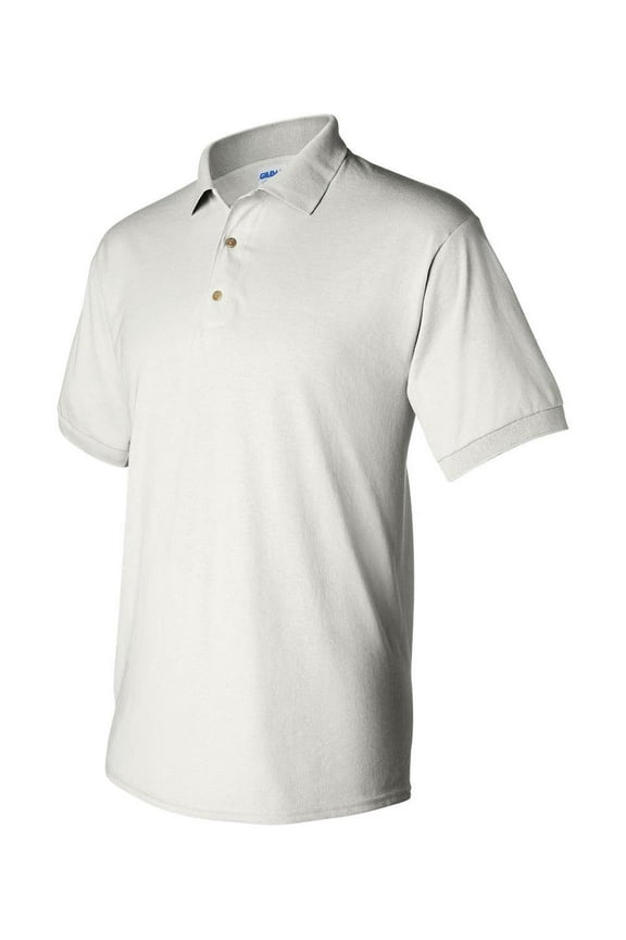 - DryBlend Jersey Polo - 8800 - White - Size: M