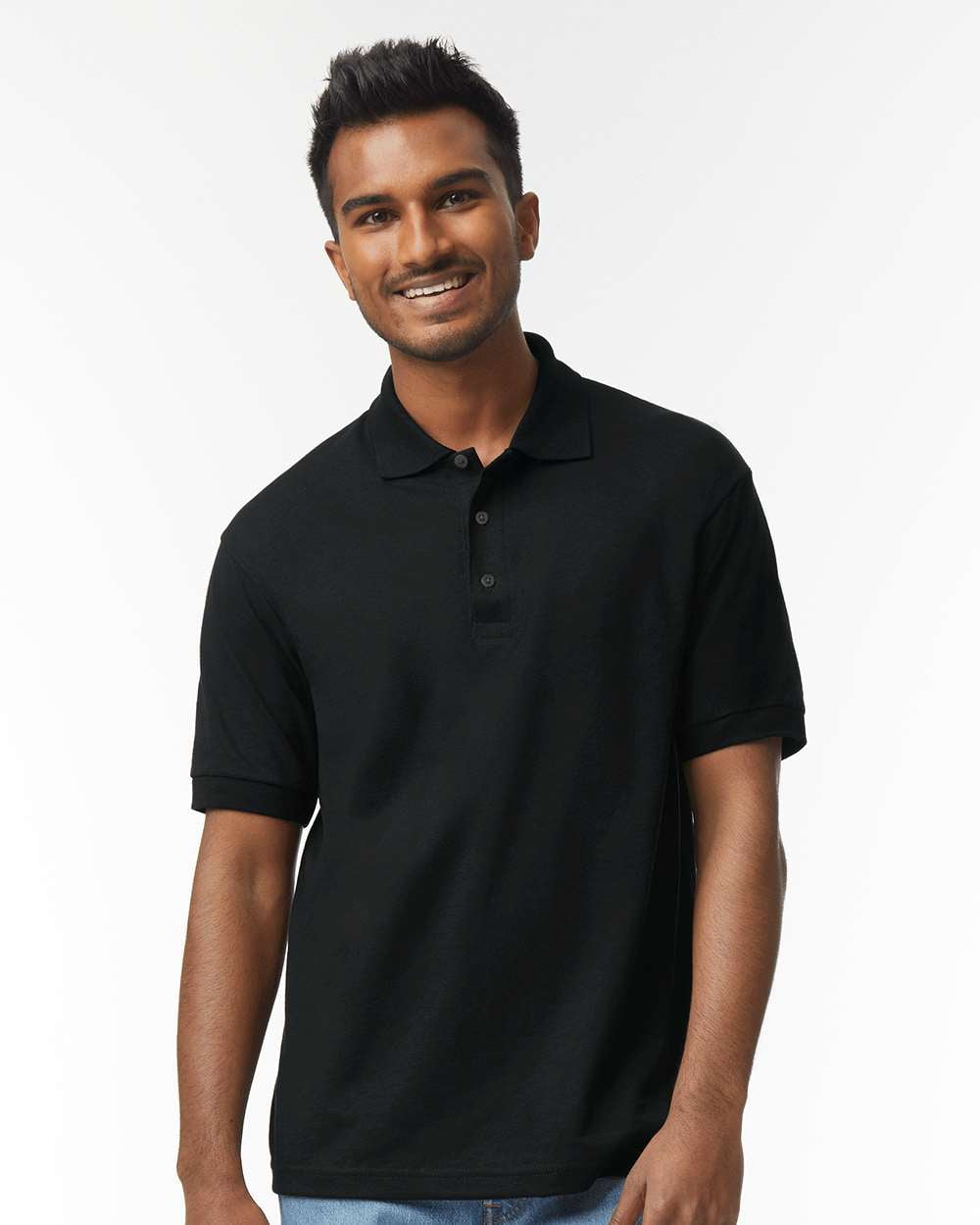 Gildan DryBlend Jersey Polo T Shirt for Men Walmart