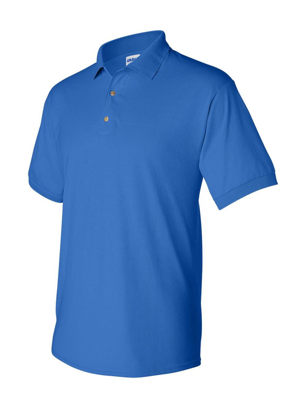 Polo de punto liso de manga corta para hombre GILDAN 8800