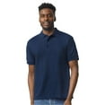thumbnail image 1 of Gildan DryBlend Jersey Polo for Men, Casual Short Sleeve Shirt, Moisture-Wicking, Navy, 5XL, 1 of 7