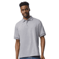 thumbnail image 1 of Gildan DryBlend Jersey Polo&nbsp;for Men, Short Sleeve Golf T-Shirt, Sport Grey S, 1 of 5