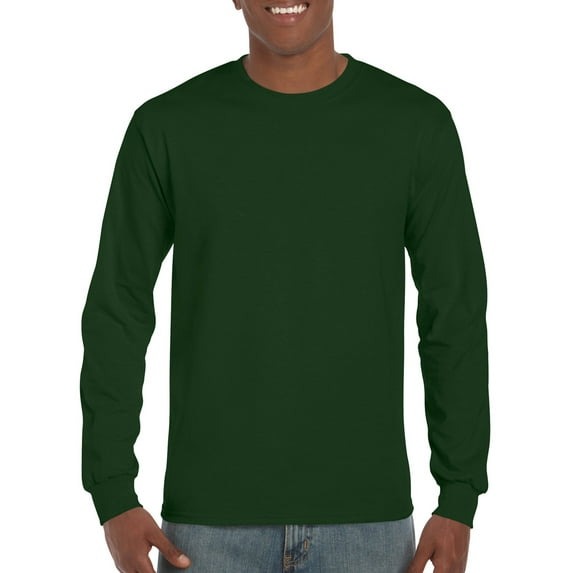 Gildan DryBlend L/S Tee Forest