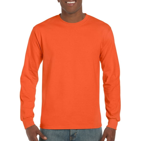 Gildan DryBlend L/S Tee Orange