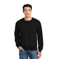 thumbnail image 1 of Gildan DryBlend Men's Crewneck Sweatshirt, Soft Warm Fleece Pullover, Cotton-Poly Blend, Black, 3XL, 1 of 5