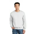 thumbnail image 1 of Gildan DryBlend Men's Crewneck Sweatshirt, Soft Warm Fleece Pullover, Cotton-Poly Blend, White, XL, 1 of 5
