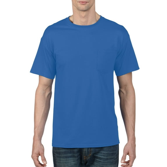 Gildan DryBlend Pocket T Royal