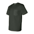 thumbnail image 1 of Gildan - DryBlend Pocket T-Shirt - 8300 - Forest Green - Size: L, 1 of 3