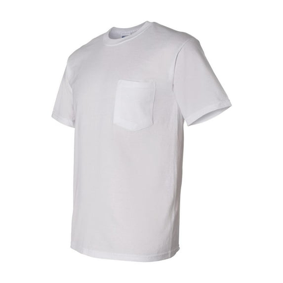 Gildan - DryBlend Pocket T-Shirt - 8300 - White - Size: XL