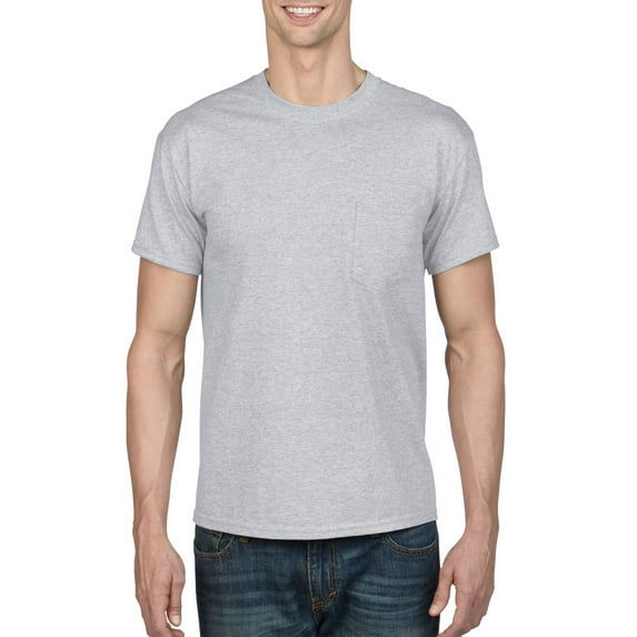Gildan DryBlend Pocket T SpGry