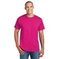 thumbnail image 1 of Gildan DryBlend Short Sleeve T-Shirt for Men, Crew Neck, Classic Fit, Heliconia, S-3XL, 1-Pack, 1 of 5