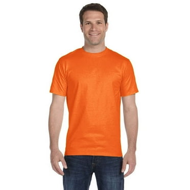 Gildan - DryBlend T-Shirt - 8000 - Safety Orange - Size: XL