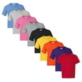 thumbnail image 1 of Gildan - DryBlend Youth Short Sleeve T-Shirt for Kids | 5.5 oz, High-Density Fabric, Multi-Pack Kid’s Tee, Assorted T-Shirts, Mixed Color Bulk- 9 Pack Tees | Size Medium, 1 of 5