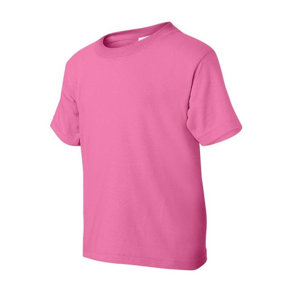 Gildan - DryBlend Youth T-Shirt - 8000B - Azalea - Size: L
