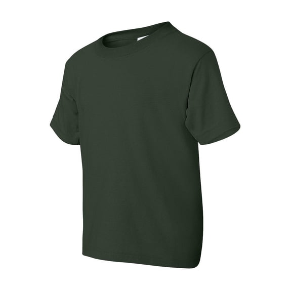 Gildan - DryBlend Youth T-Shirt - 8000B - Forest Green - Size: XL